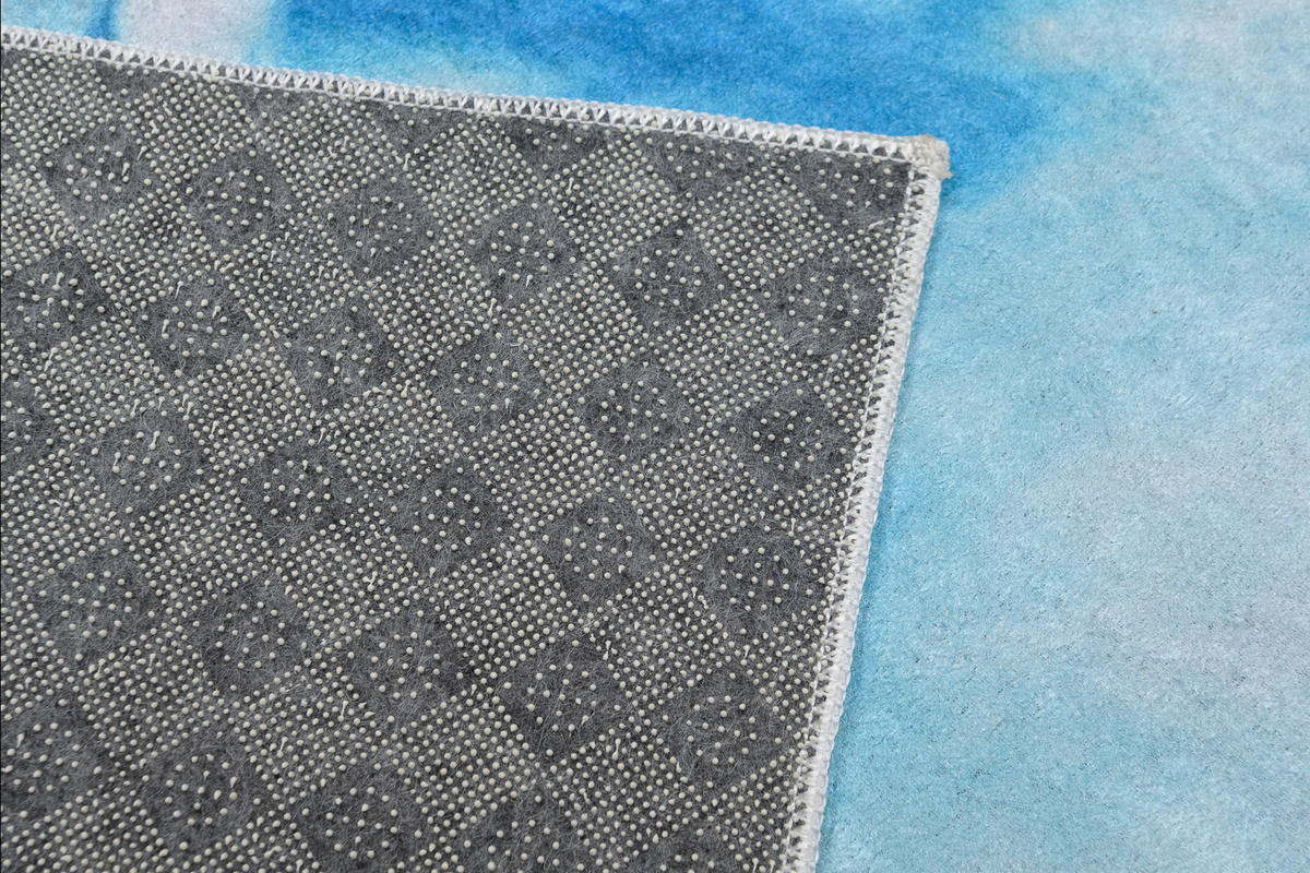 TEPPICH TOSCANA Blau 160/230 cm - Blau, Textil (160/230cm) - Tapiso