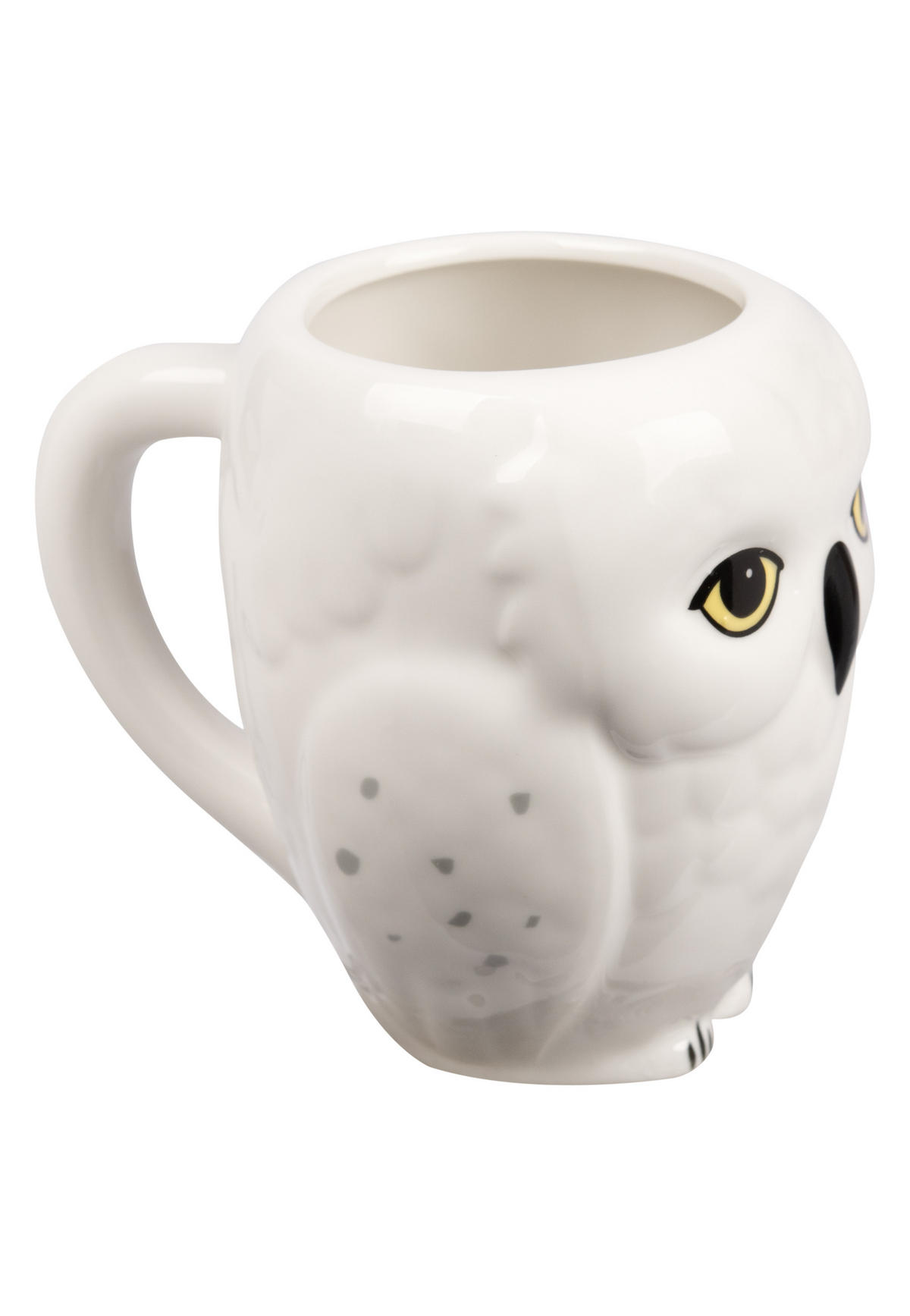 KAFFEEBECHER Harry Potter Hedwig in Geschenkbox Weiß 10,5 x 12,5 x 8,5 cm 350 ml - Weiß, Keramik (0.35L) - United Labels