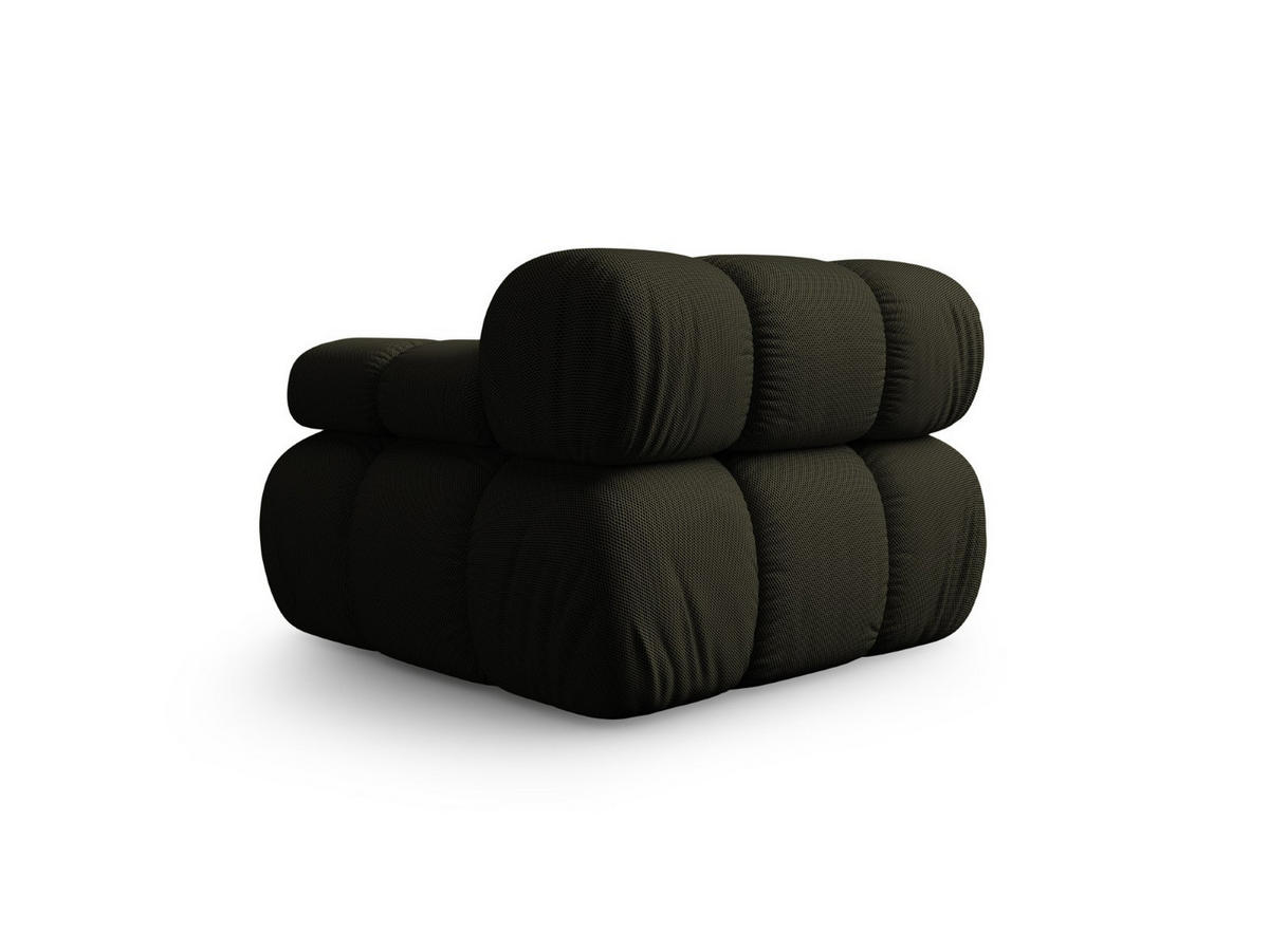 MODUL rechts Bellis aus 3D-Stoff amazonasgrün - Waldgrün, Textil (94/70/94cm) - Micadoni