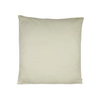 KISSENHÜLLE BasicSoft saatpearl-beige 100% Baumwoll-Jersey 80/80 cm - Beige, Textil (80/80cm) - beties Heimtextil