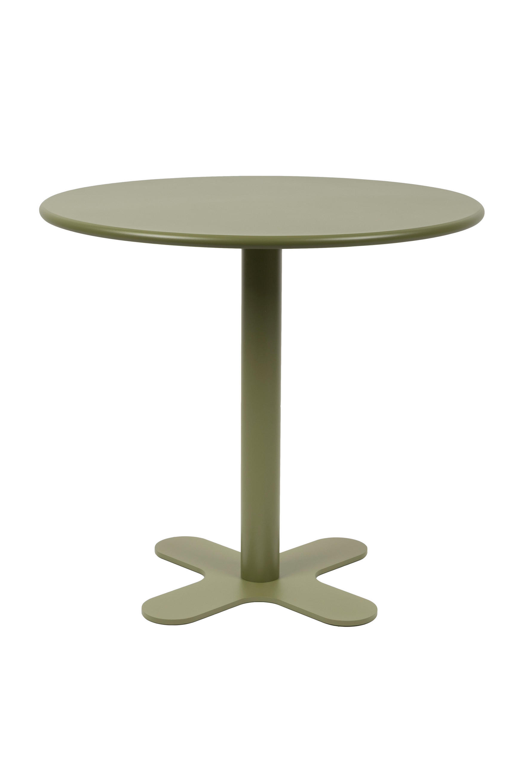 BEISTELLTISCH Sanjay - Grün - 80/80/74 cm - Grün, Metall (80/80/74cm)