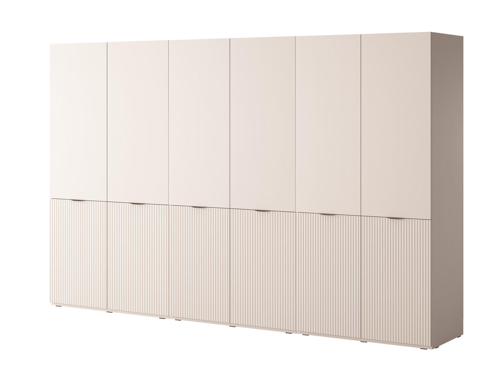 Ravio Kleiderschrank Beige 303x200x51 cm