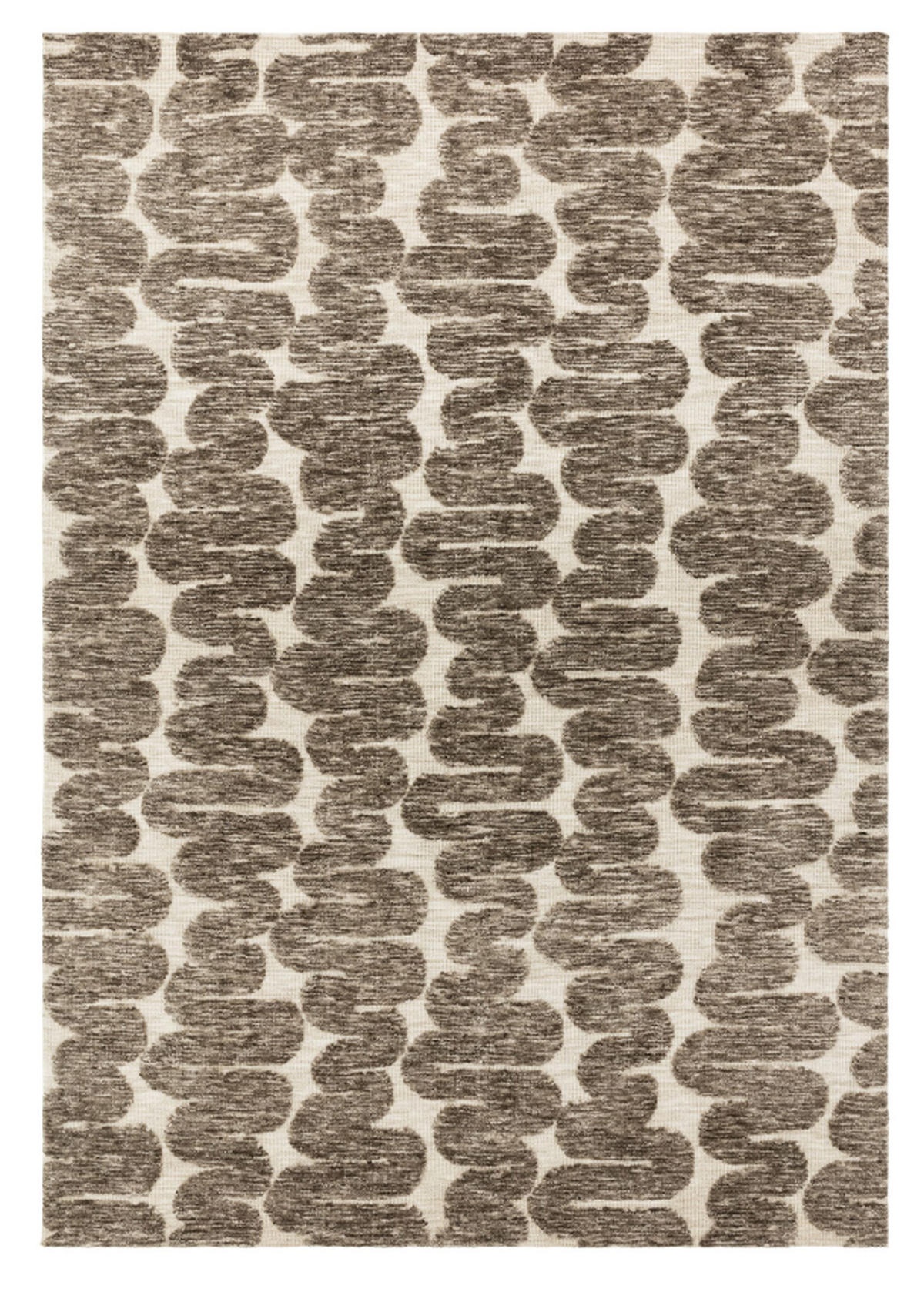TEPPICH modern Flachgewebe KAHUNA Braun 160 x 230 cm - Braun, Textil (160/230cm) - Novatrend