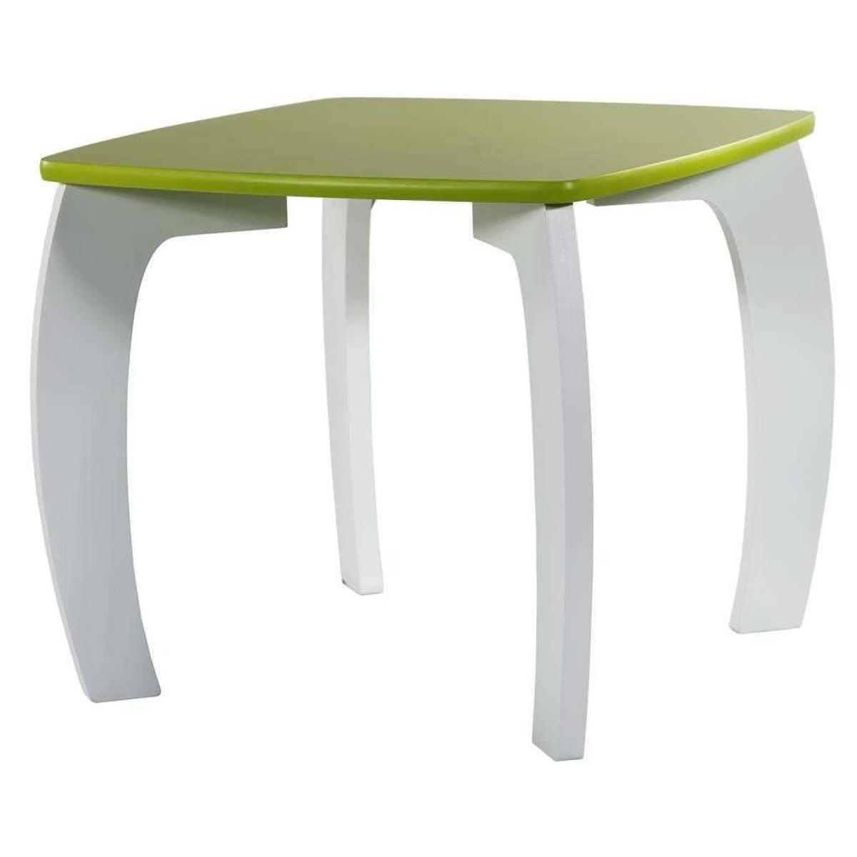 HOCKER und TISCH, 96x48x42cm, 3-tlg. - Grün, Holzwerkstoff (96/42/48cm) - Wanderlust