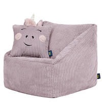 KINDERSITZSACK Natalia mit Animalkissen - Flieder, Textil (55/50/55cm) - icon