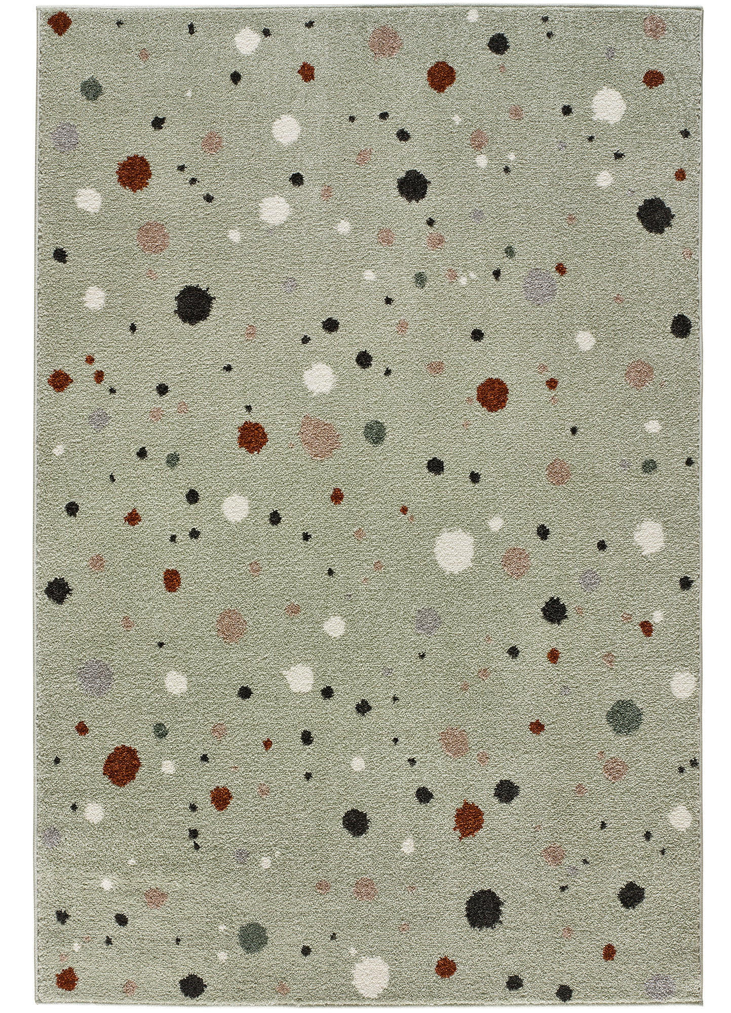 KINDERTEPPICH Grün Beats 120/170 cm - Grün, Naturmaterialien/Textil (120/170cm) - Atticgo