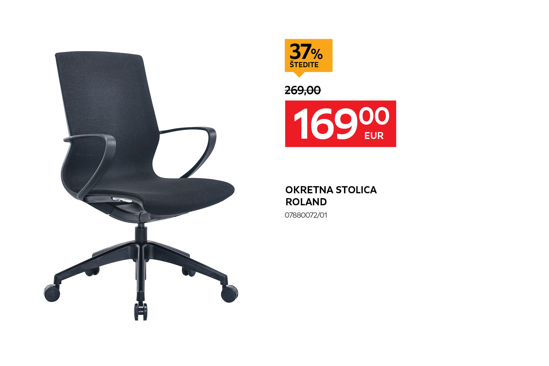 okretna stolica Roland 07880072/01 umjesto 269,00 € nova cijena 169,00 € štedite 37%