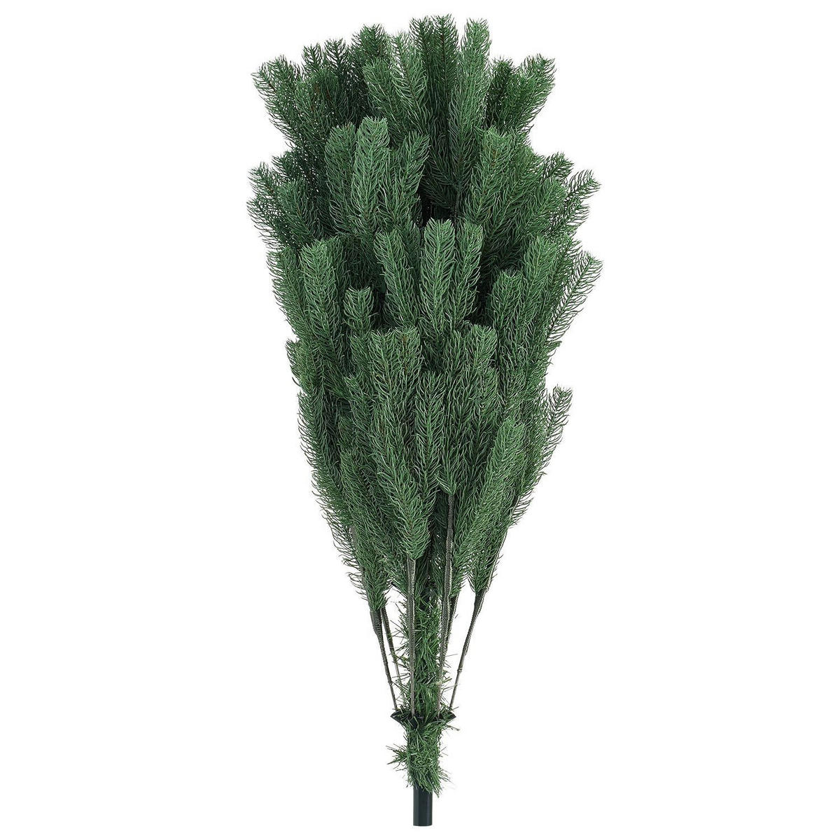 KÜNSTLICHER WEIHNACHTSBAUM Talvi 180 cm mit Metallständer - Grün, Kunststoff (180cm) - Juskys