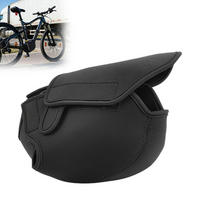 FAHRRADABDECKUNG E-Bike Mittelmotor Neopren Wasserdicht - Schwarz, Kunststoff (26/19.5/29cm)