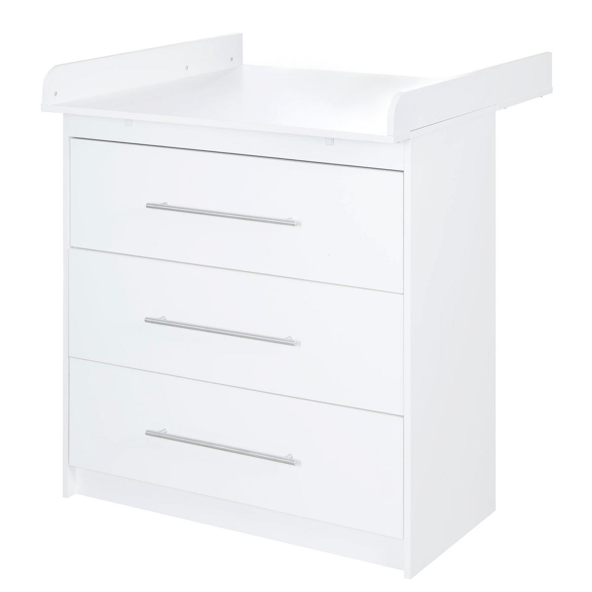 WICKELKOMMODE Maren - Weiß, Holzwerkstoff/Metall (88.5/98/75cm) - Roba