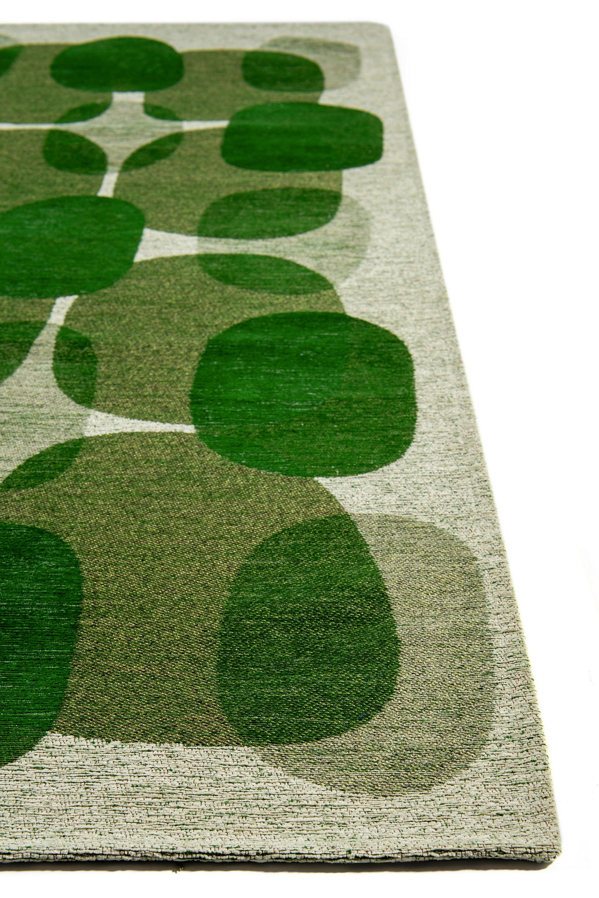 TEPPICH modern Flachgewebe BLACK SPICE Grün 140 x 200 cm - Grün, Textil (140/200cm) - Novatrend