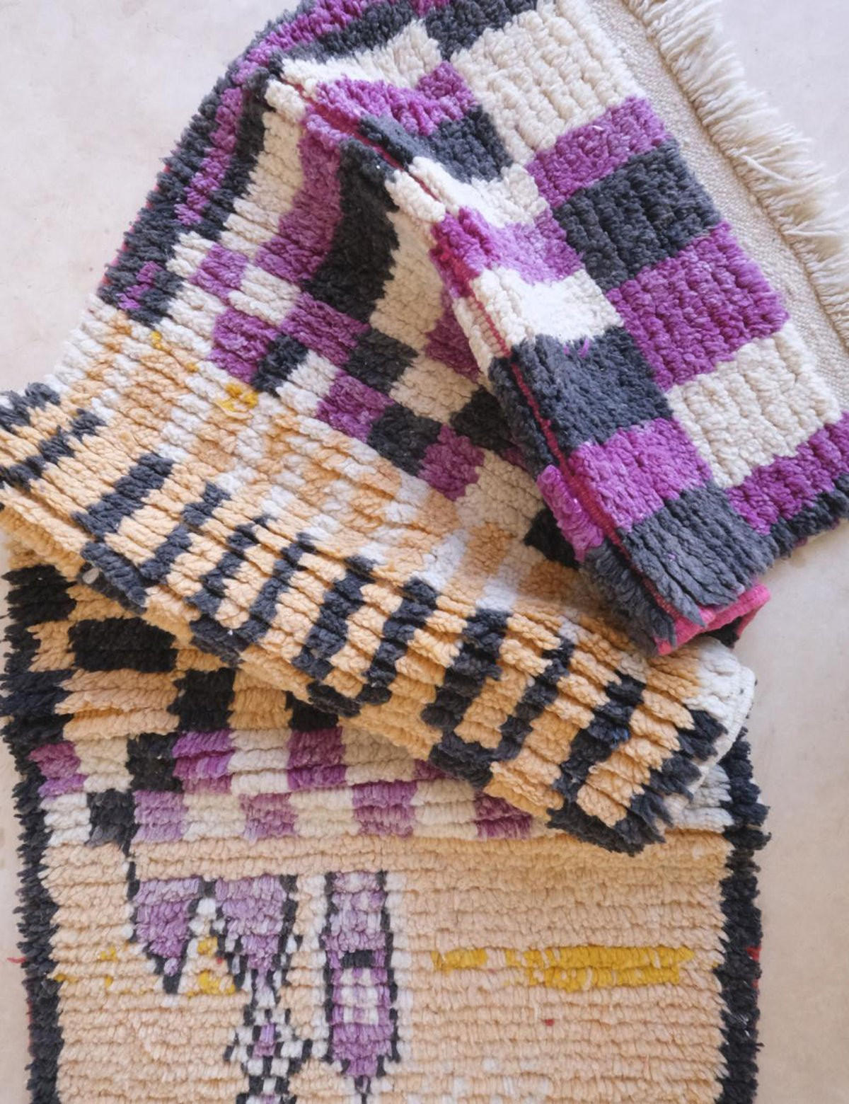 BERBERTEPPICH aus reiner Wolle 74x 296 cm - Orange, Naturmaterialien (74/296cm) - AFK Living