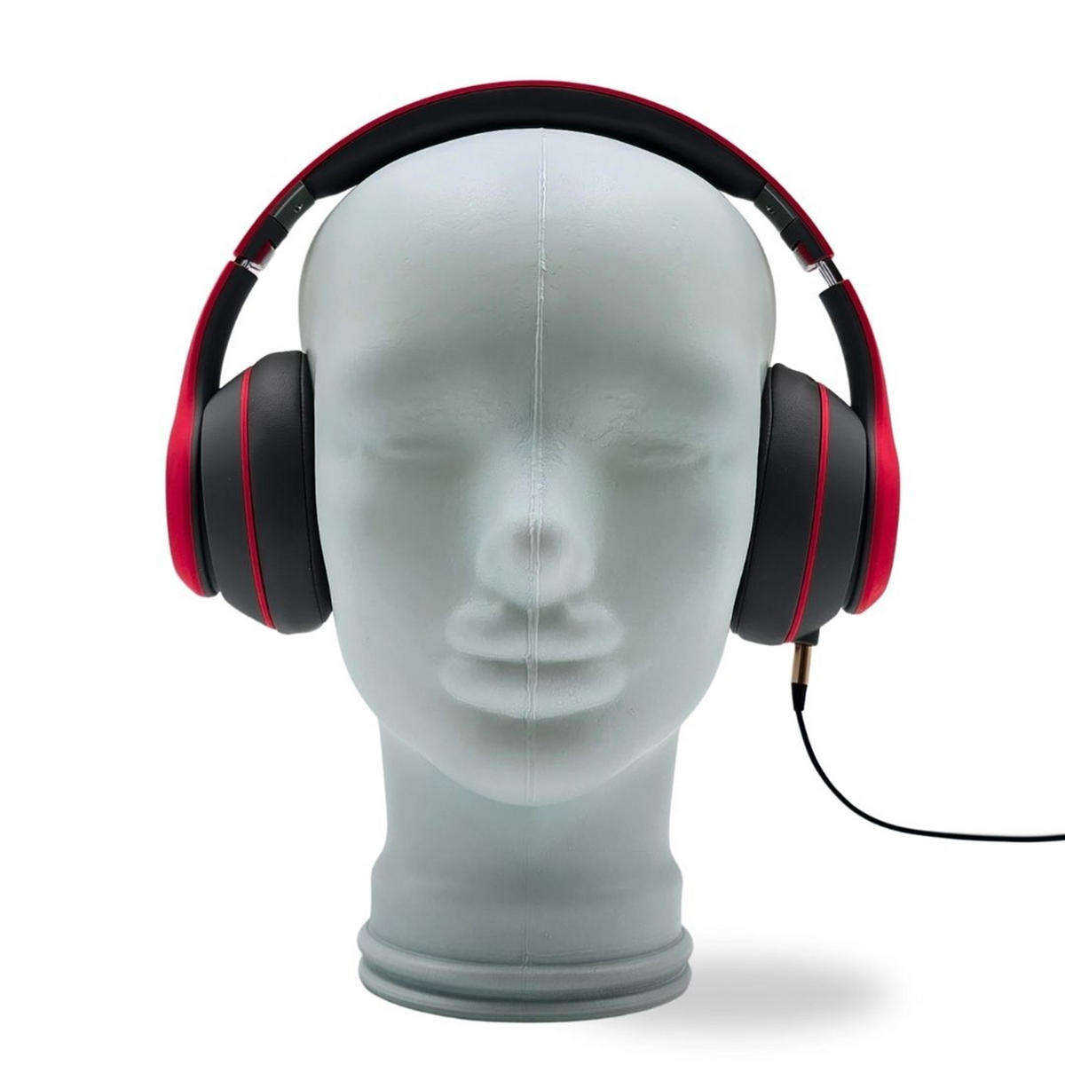 KOPFHÖRERSTÄNDER DYLAN Glas M02 weiss - Weiß, Glas (21/29/21cm) - DESIGN DELIGHTS