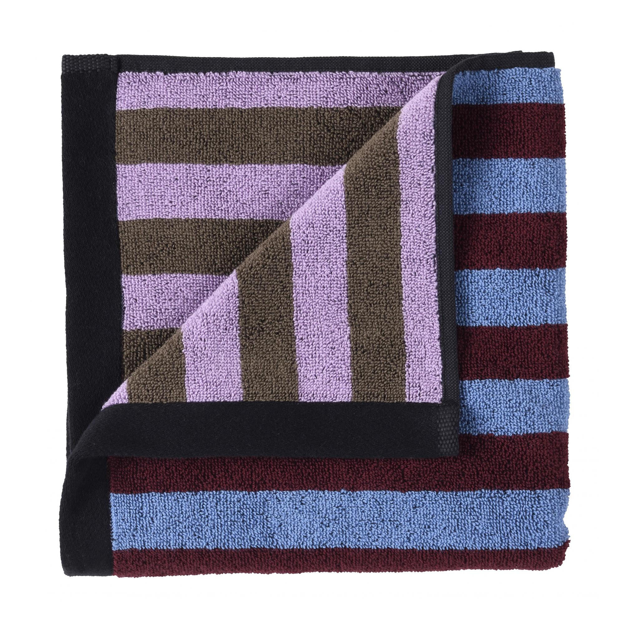 HANDTUCH Charly blaubeere 50 x 100 cm - Violett, Textil (50/100cm)