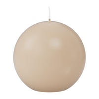 KUGELKERZEN Creme Ø 100 mm, 6 Stück - Creme, Paraffin (10/10/10cm) - Wiedemann Kerzen