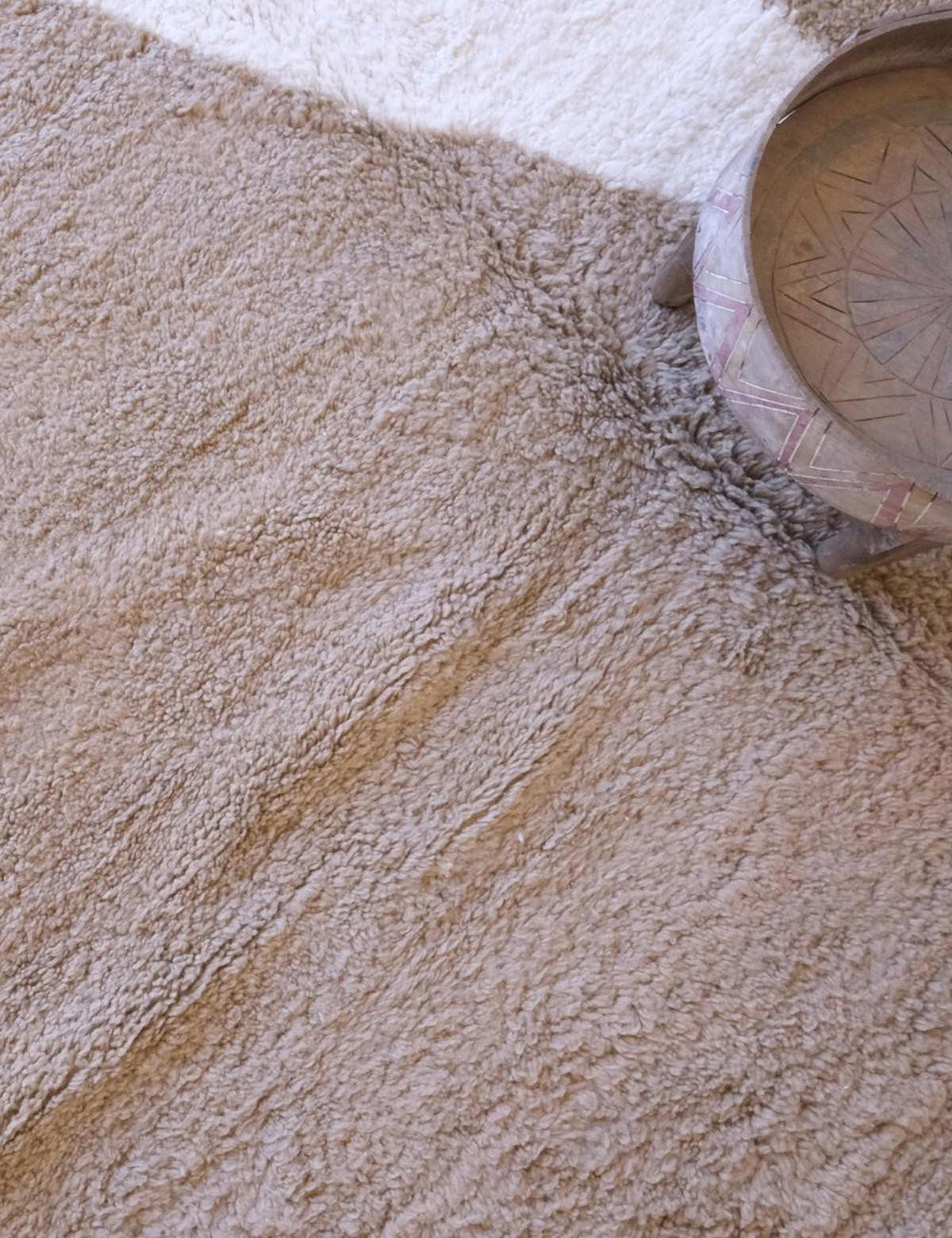 BERBERTEPPICH minimalistisch 248x 350 cm - Braun, Naturmaterialien (248/350cm) - AFK Living