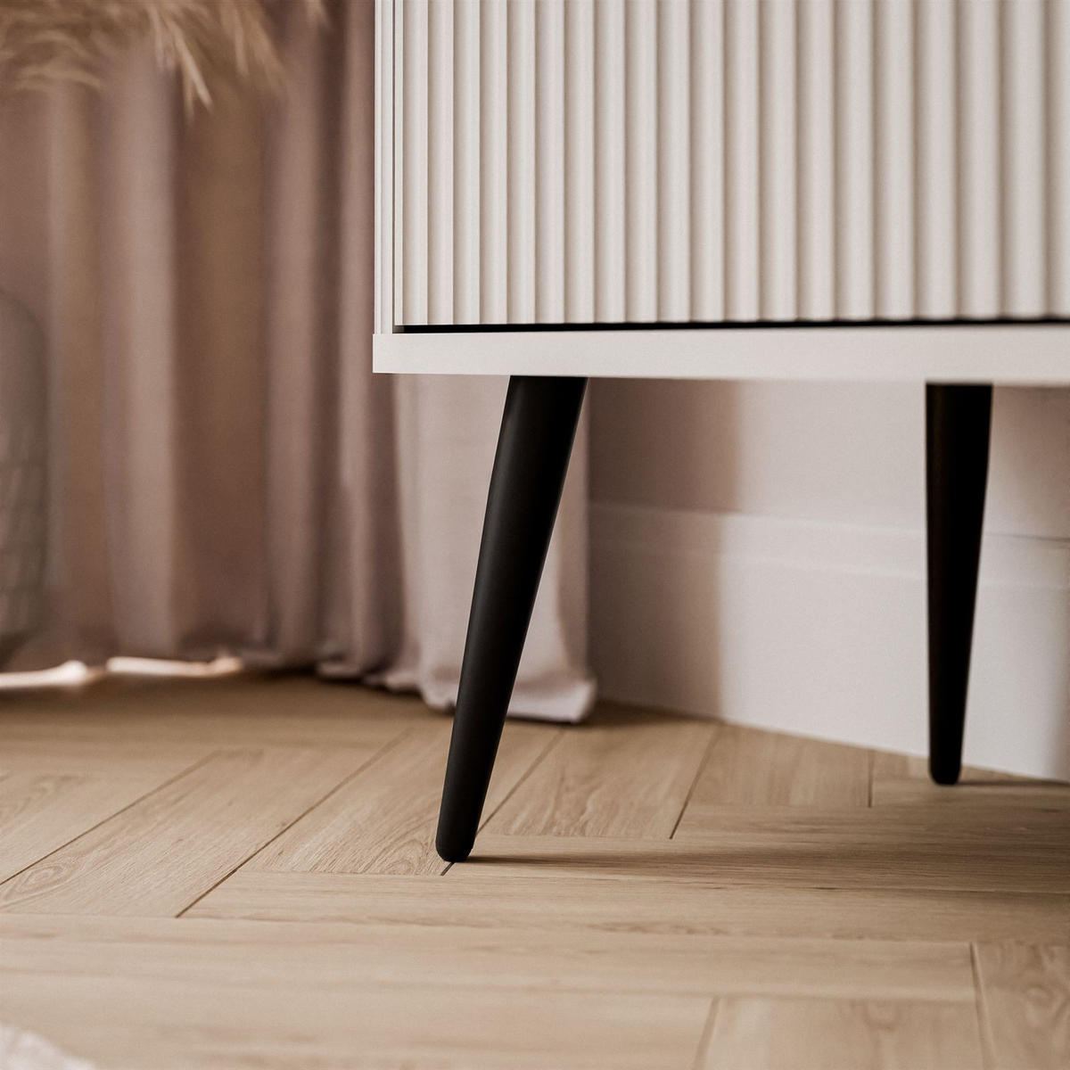 TV Schrank ZAIRA RTV168 Kaschmir - Kaschmir, Holzwerkstoff (168/57/39cm) - Lookway