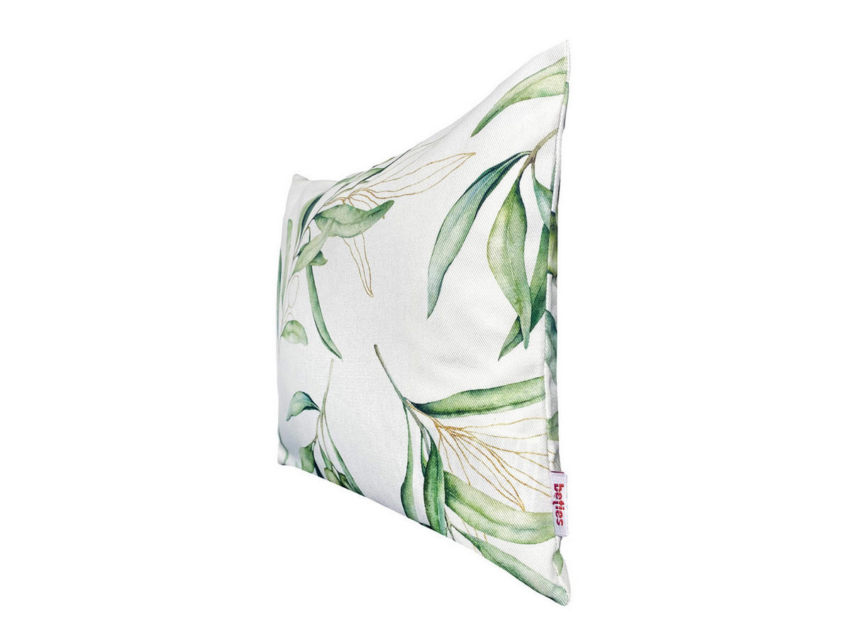 KISSENHÜLLE Italy Collection Oliven 25/35 cm - Ecru/Multicolor, Textil (25/35cm) - beties Heimtextil