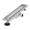 DUSCHRINNE 50cm - Silberfarben, Metall (13.9/7.8/54cm) - LuxeBath