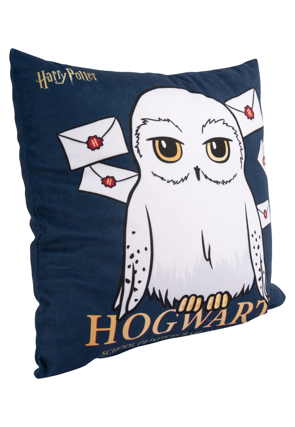 KINDERKISSEN Harry Potter Hedwig Blau 30x30 cm - Multicolor, Textil (30/30cm) - United Labels
