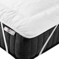 MATRATZENTOPPER 90/200 cm Aizkorri - Weiß, Textil (90/200cm) - Beliani