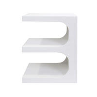 NACHTTISCHE Anemaria 40/32/50 cm - Weiß, Holzwerkstoff (40/50/32cm)