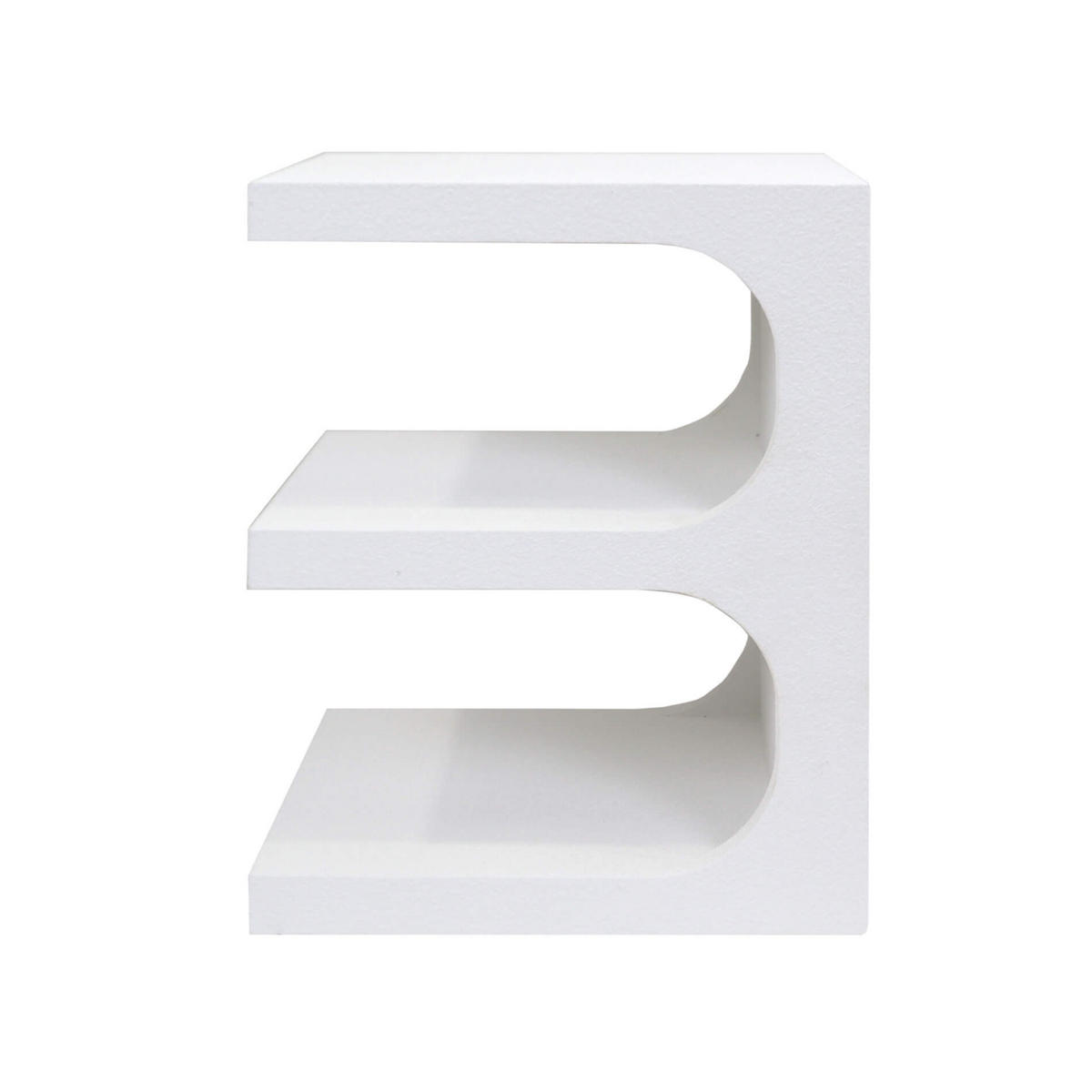 NACHTTISCHE Anemaria 40/32/50 cm - Weiß, Holzwerkstoff (40/50/32cm)