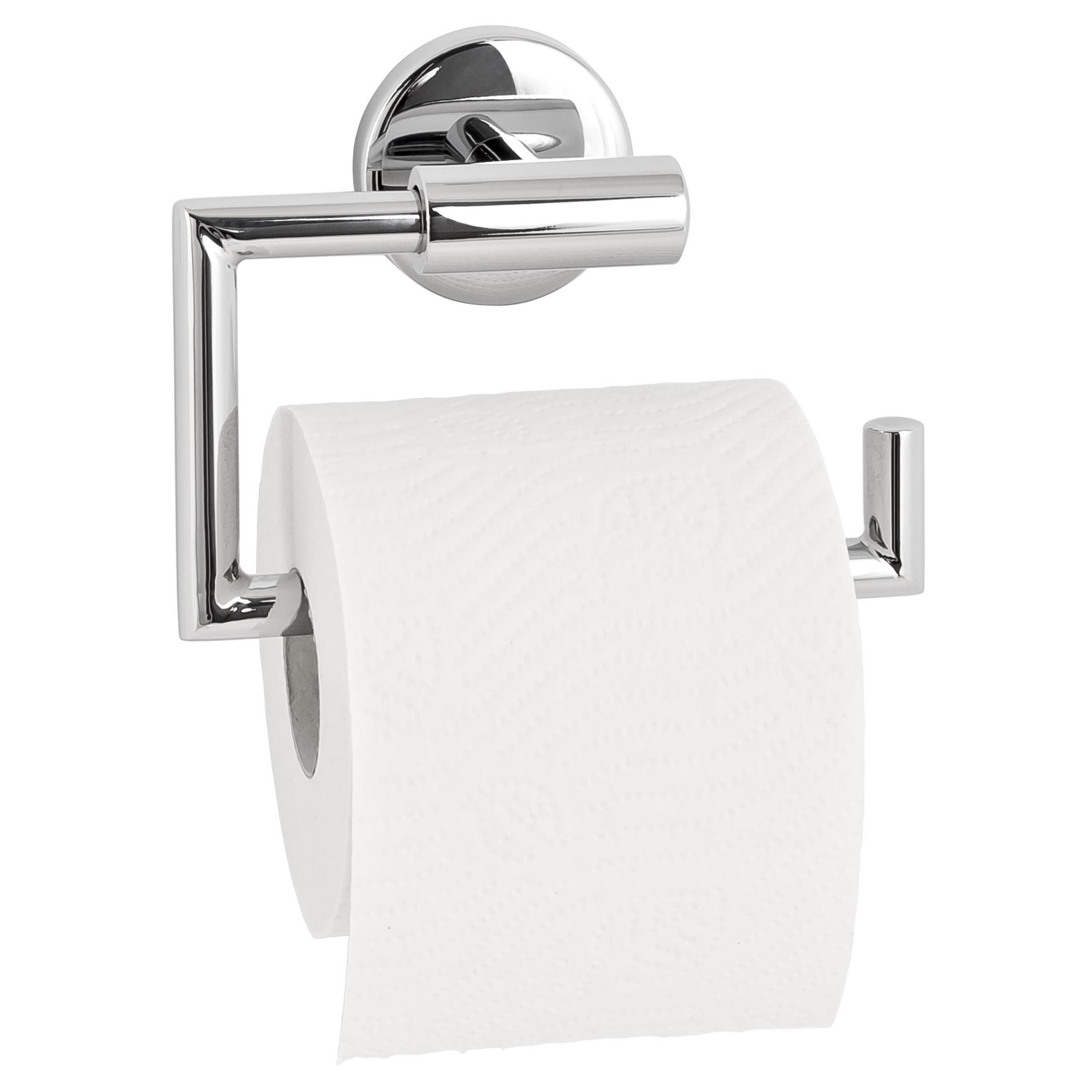 TOILETTENPAPIERHALTER LUCENTE, Edelstahl verchromt - Chromfarben, Metall (15.5/11/6cm) - bremermann