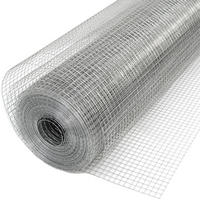 MASCHENDRAHTZAUN Quadratisch feuerverzinkt , 1/25 m, Silbern - Grau, Metall (0.08/100cm) - Niederberg Metall