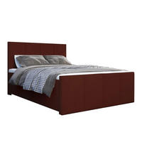BOXBETT Milano Bonellfederkern inkl. 7-Zonen Topper T-30 - BOXBETT mit Bettkasten - Dunkelbraun, Holz/Holzwerkstoff (140/200cm) - Best For Home