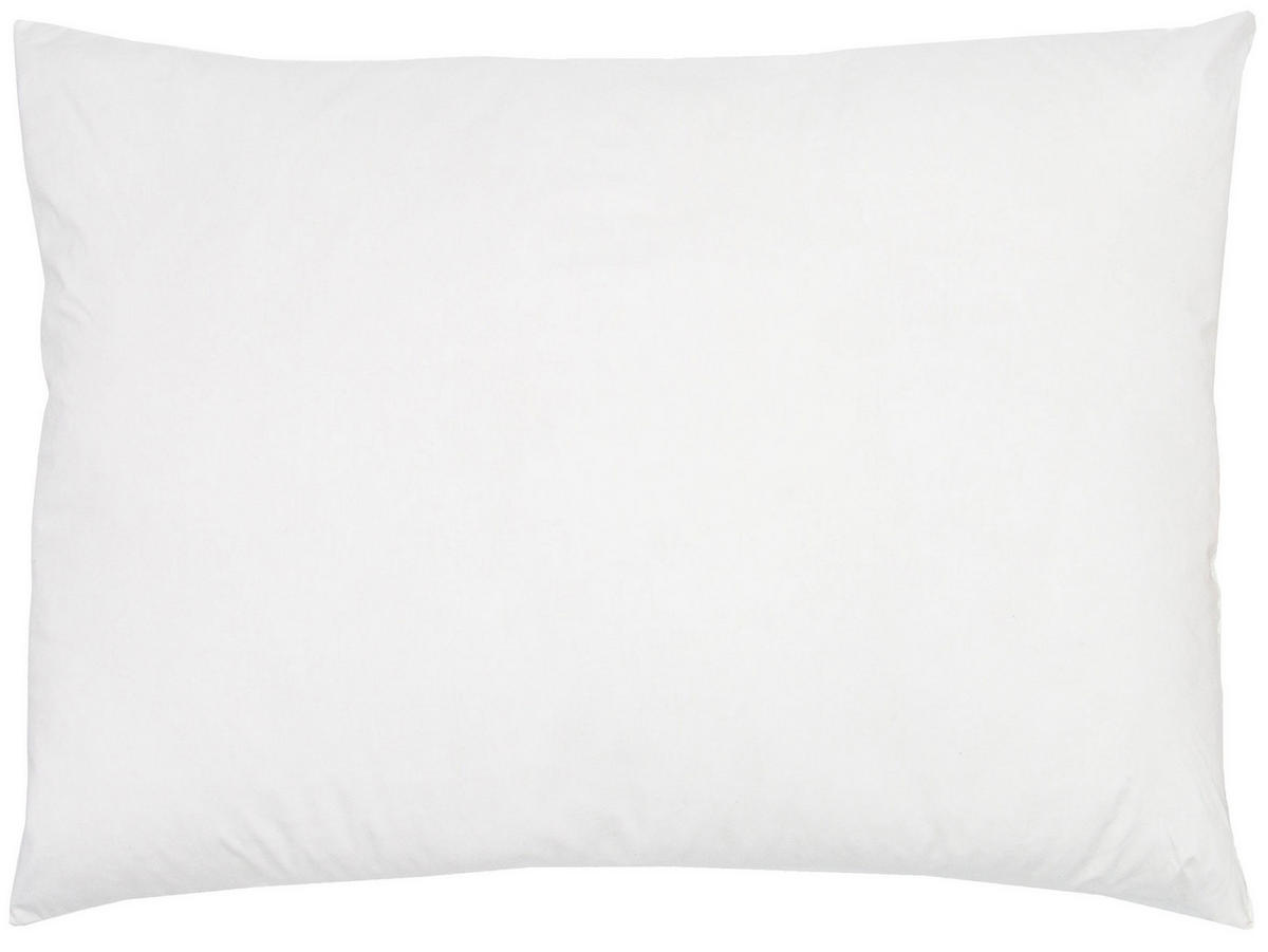KISSEN, 35x45 cm, 65% Polyester, 35% Baumwolle, Weiß - Weiß, Textil (35/45cm) - Zollner