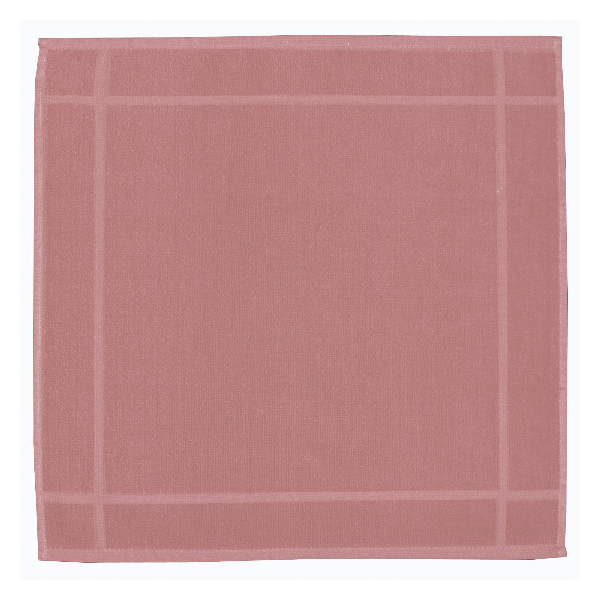 HANDTUCH Loess rosenholz 50 x 50 cm - Altrosa, Textil (50/50cm) - Winkler