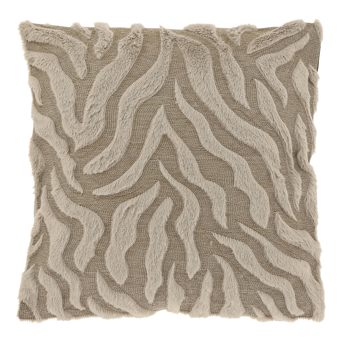 DEKOKISSEN Fenna Grau 45/45/8 cm - Grau, Textil (45/45cm) - Unique Living