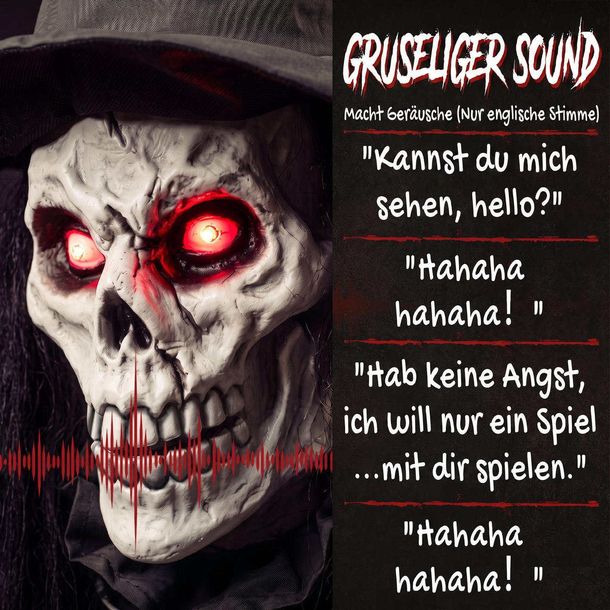 HALLOWEEN-DEKORATION Dunkelgrau 70.0/18.0/180.0cm - Dunkelgrau, Metall (18/180/70cm)
