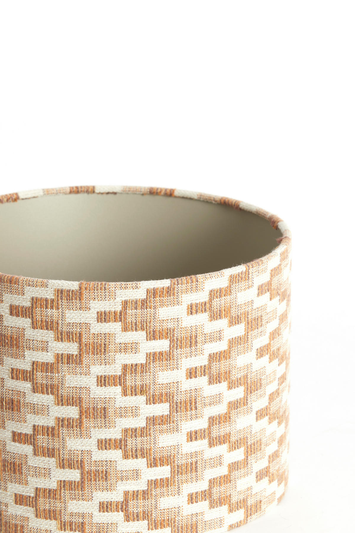 LAMPENSCHIRM Jinx Braun 25/25/18 cm - Braun, Textil (25/25/18cm) - Light & Living