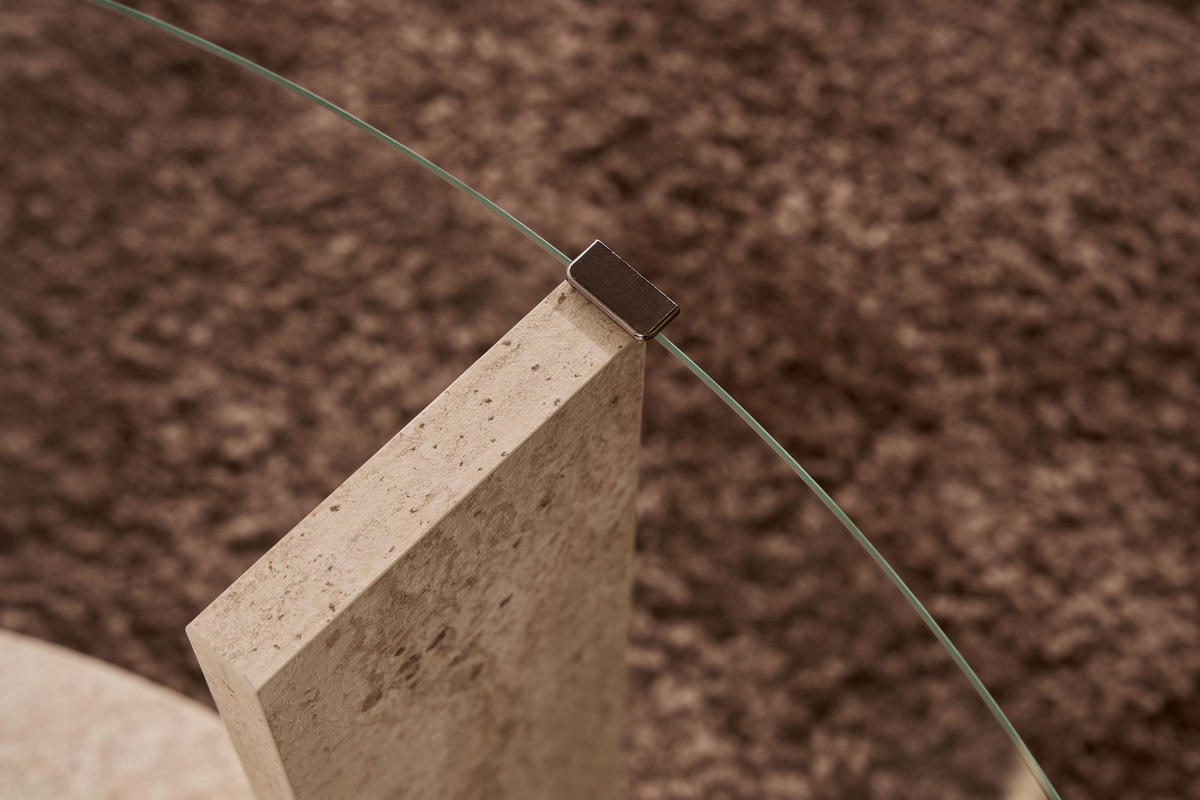 COUCHTISCH clara beige - Beige, Holz (75/75/40cm) - Habitat Garten