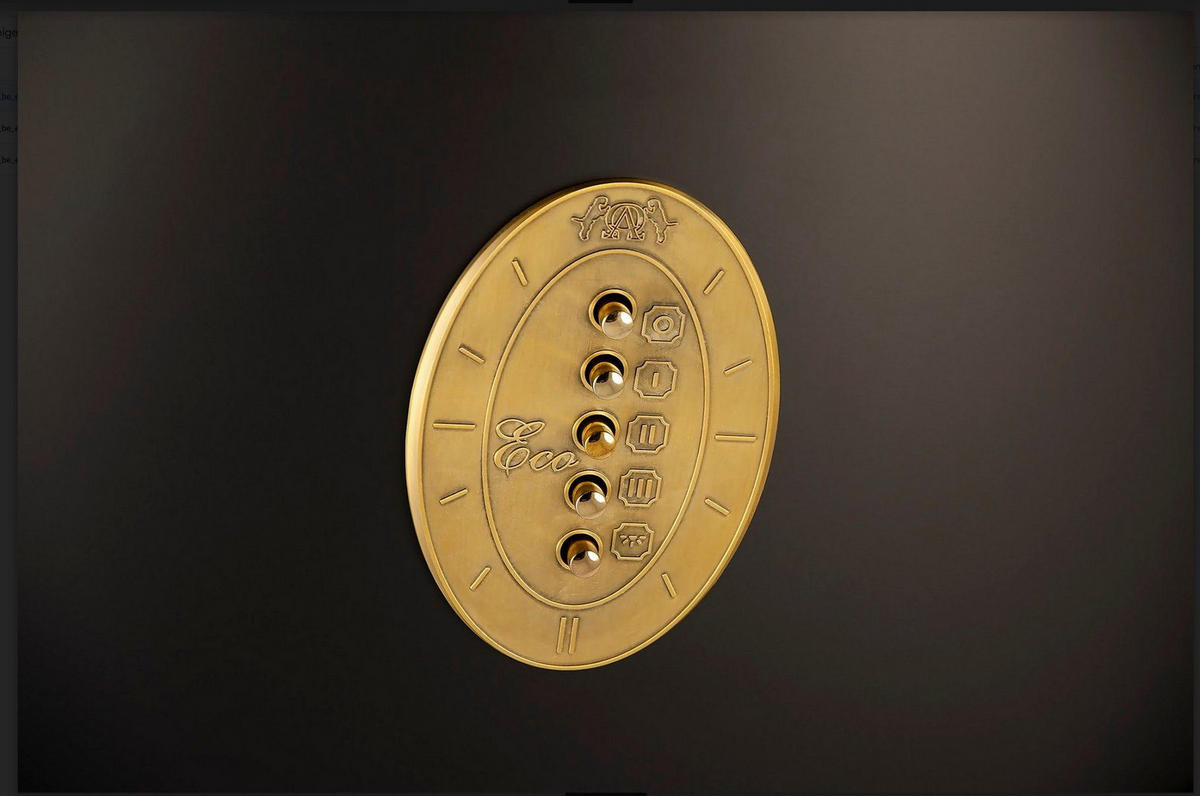 DUNSTABZUGSHAUBE A 9423 BE Eco 90 cm Schwarz - Schwarz, Metall (90/69.5/50cm) - Kaiser Küchengeräte