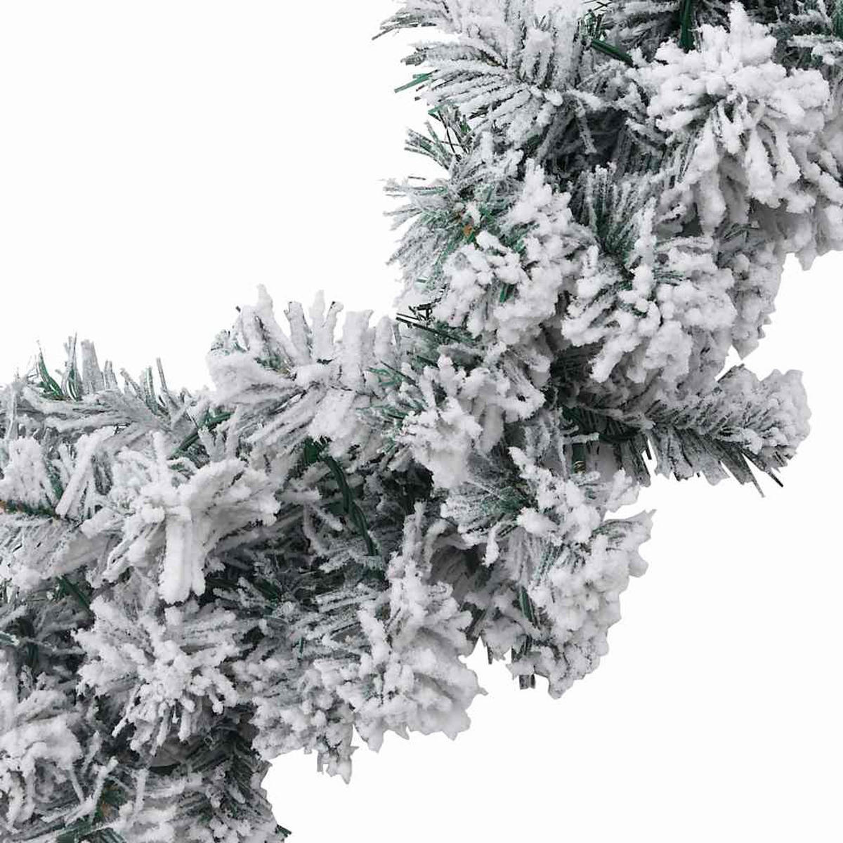 WEIHNACHTSGIRLANDE 500 Cm Grün Pvc - Grün, Kunststoff (500cm) - vidaXL