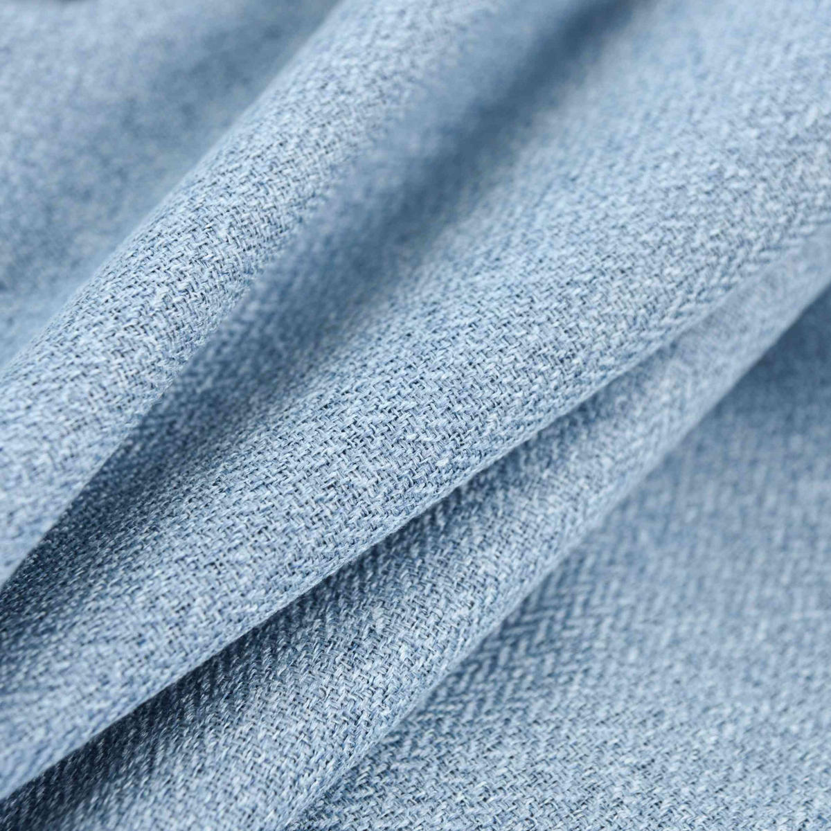 VORHANG MÜNCHEN DARK HxB 225x145 cm Blau - Blau, Textil (145/225/225cm) - Gardinenbox