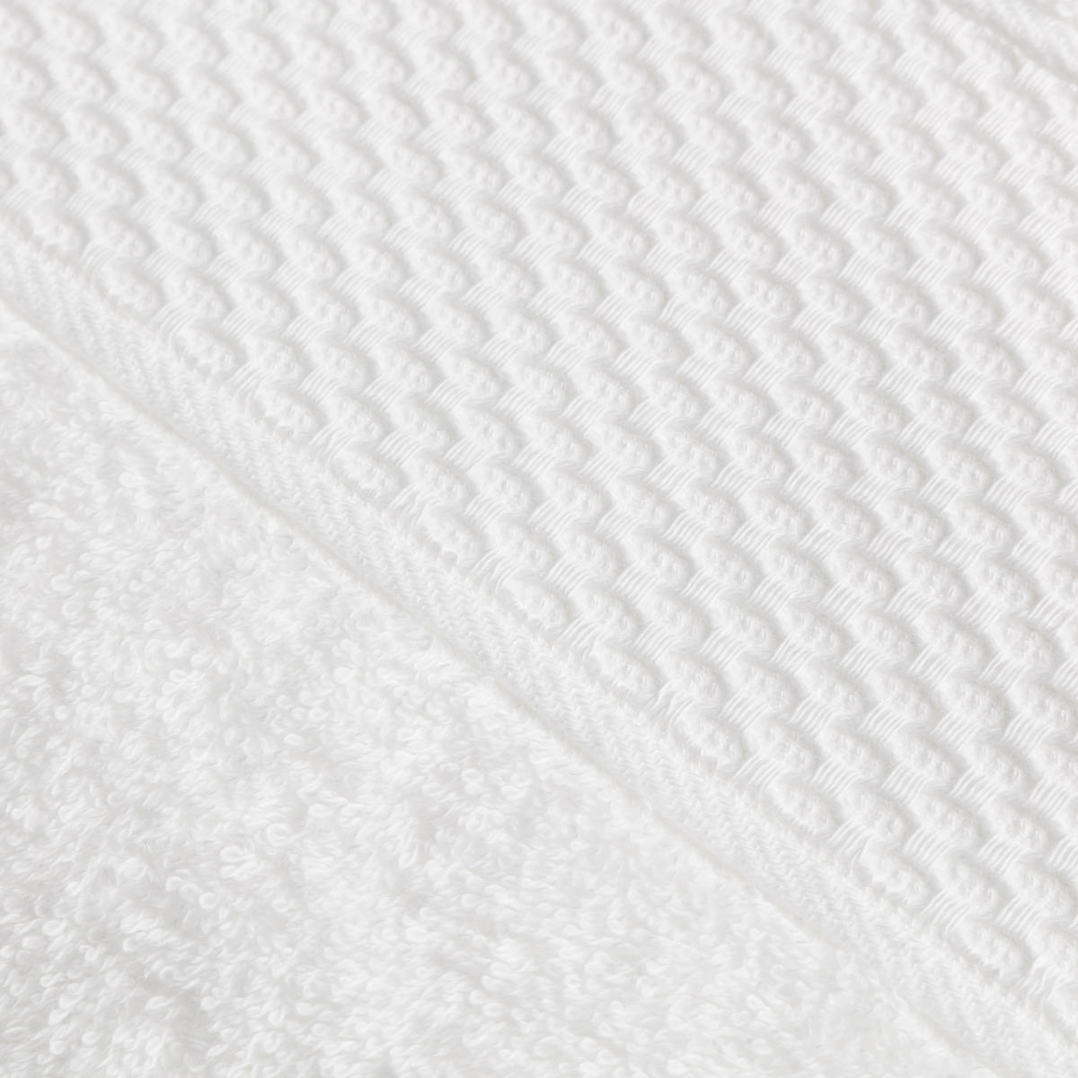 HANDTUCH PURE LUXURY - Weiß, Textil (50/100cm) - MÖVE