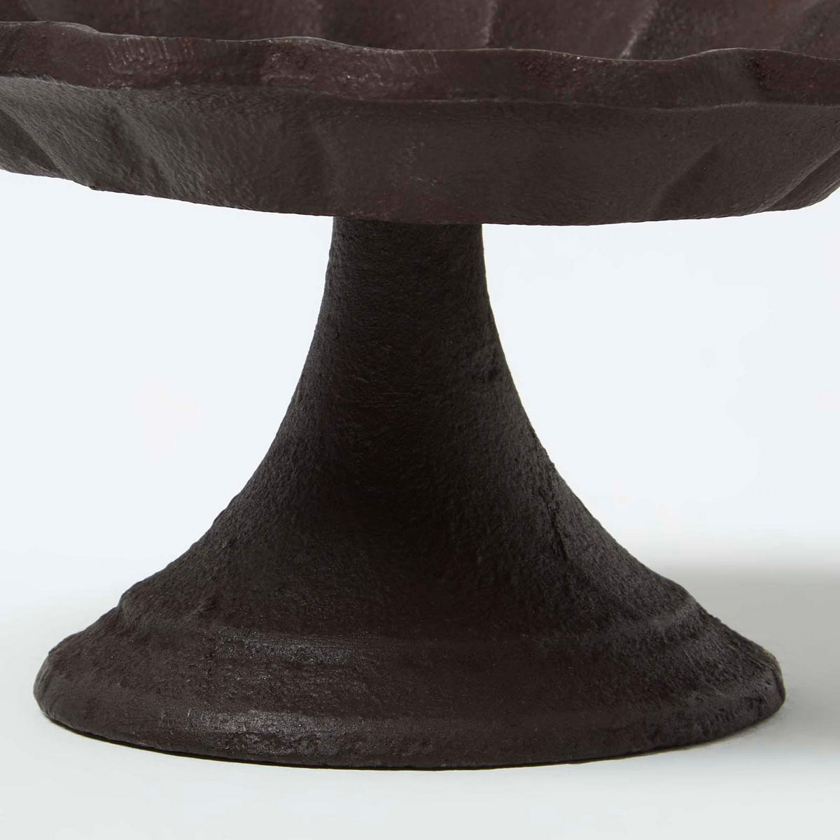 VOGELTRÄNKE stehend, Gusseisen - Braun, Metall (15/14/14cm) - Homescapes