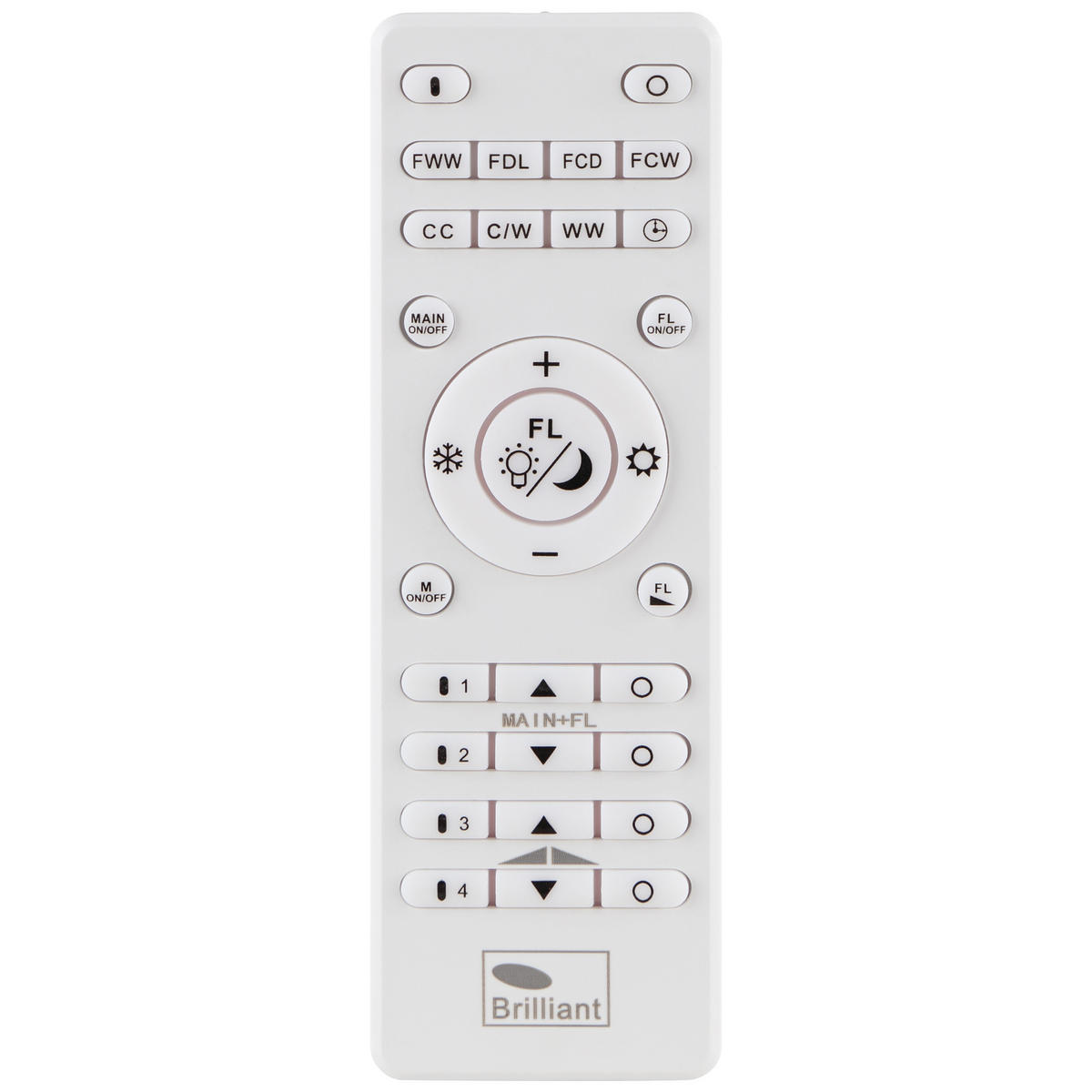 DECKENAUFBAU-PANEEL Laurice G99309/05 - Weiß, Metall (40/40/5cm) - Brilliant