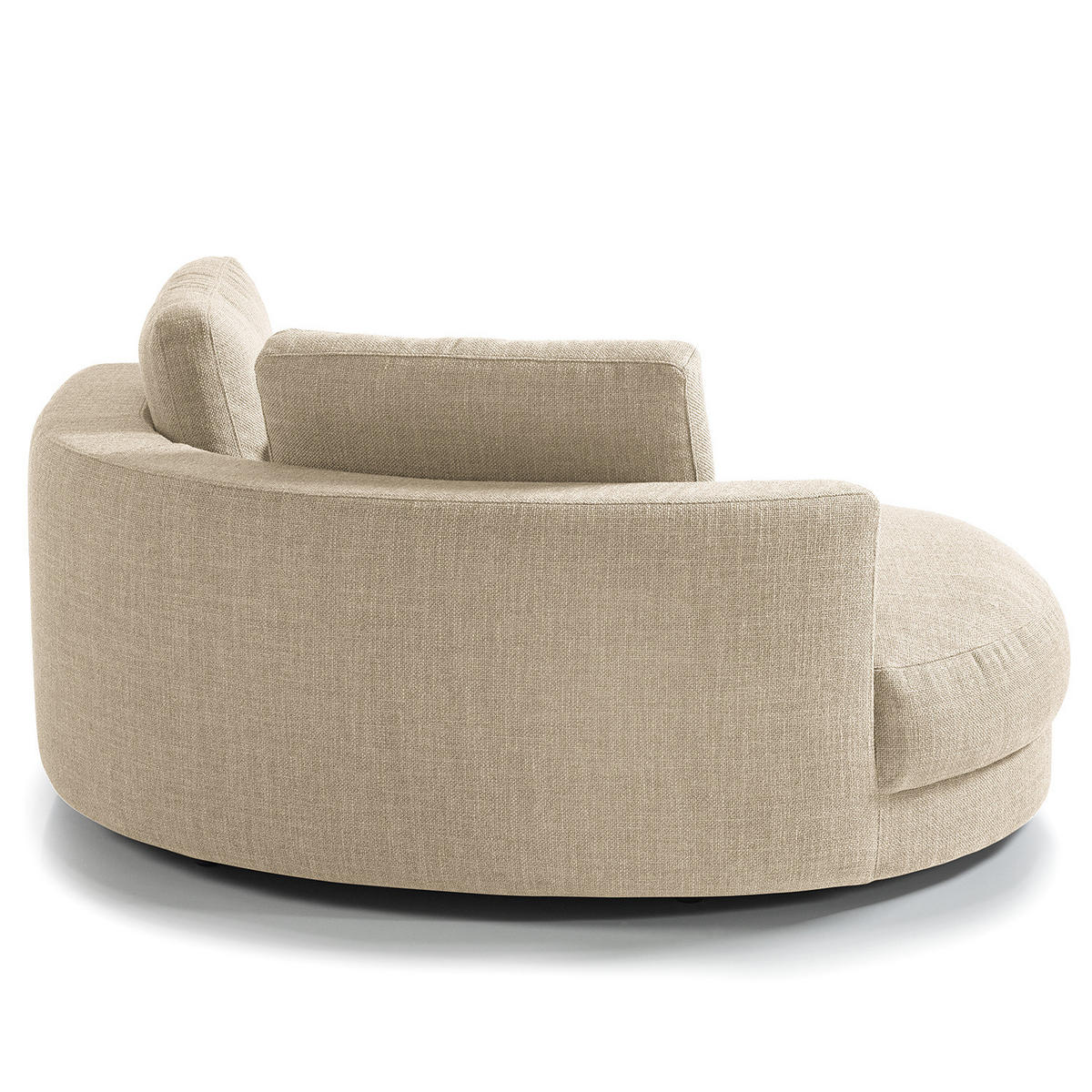 MODULLONGCHAIR - Beige, Textil (129/74/167cm) - home24