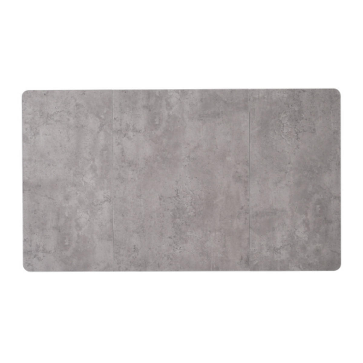 ESSTISCH 140x80 rechteckig mit Marmor-Optik und Metallgestell für Küche und Wohnzimmer, grau - Grau, Holzwerkstoff (140/80/75cm) - Luhomfu