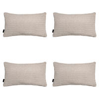 DEKORATIONSKISSEN Richmond - Beige - 30/50/10 cm - 4er-Set - Beige, Textil (50/30cm) - Madison