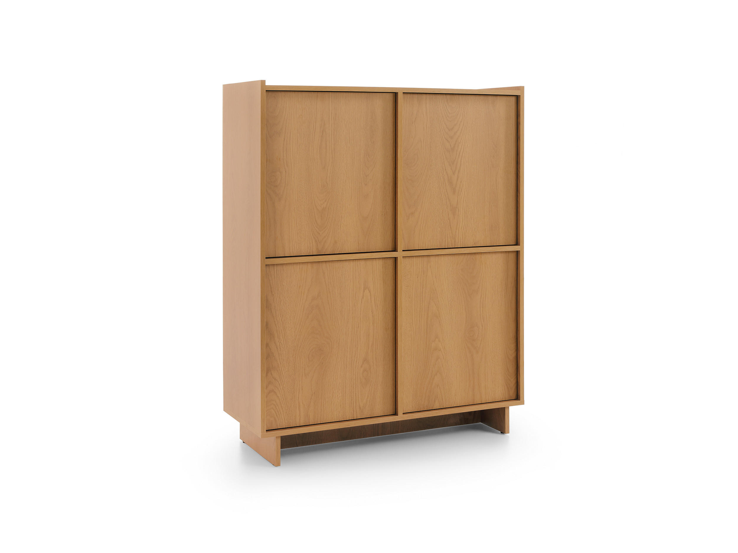 KOMMODE: karamellfarbene Eiche, 98 x 124 x 39 cm - Braun, Holzwerkstoff (98/124/39cm) - 3XE LIVING