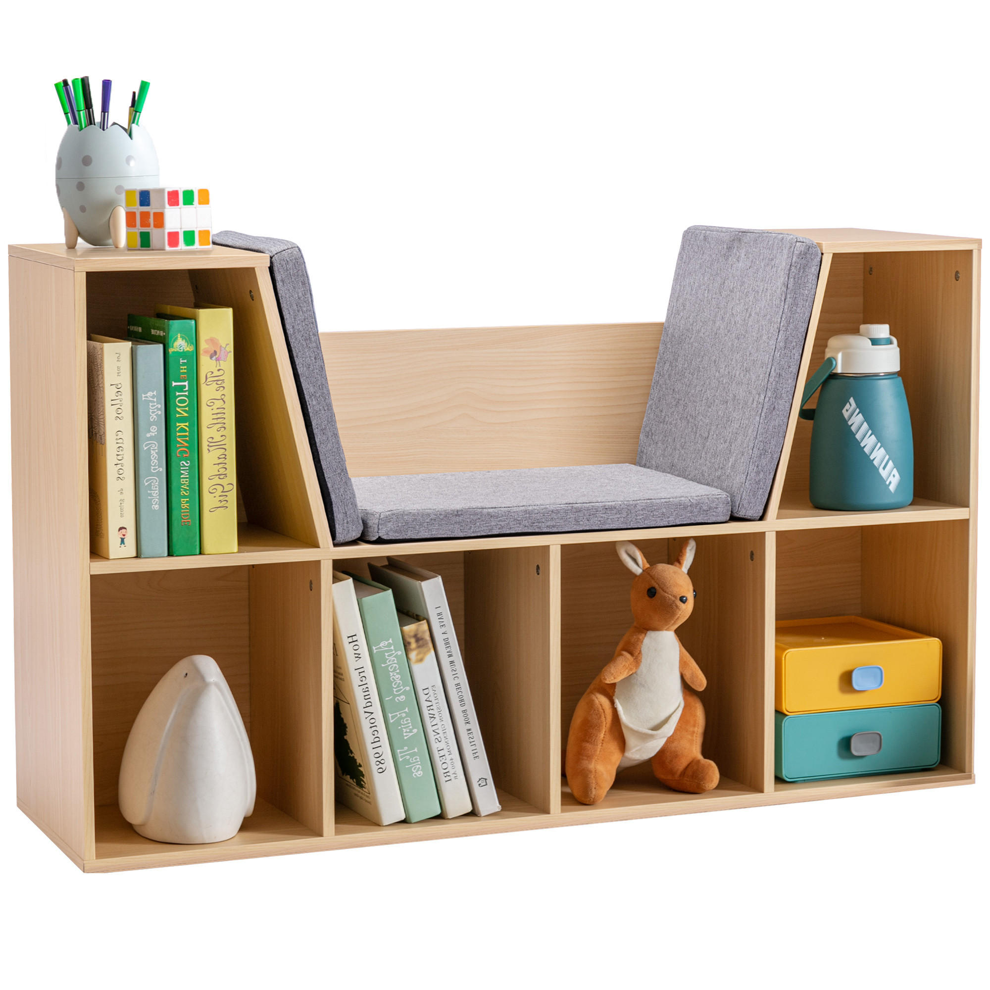 ComfortXL Kinderregal Natur 103x62x30 cm