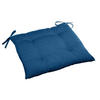 SITZKISSEN Korai 40/40 cm - Blau, Textil (40cm)