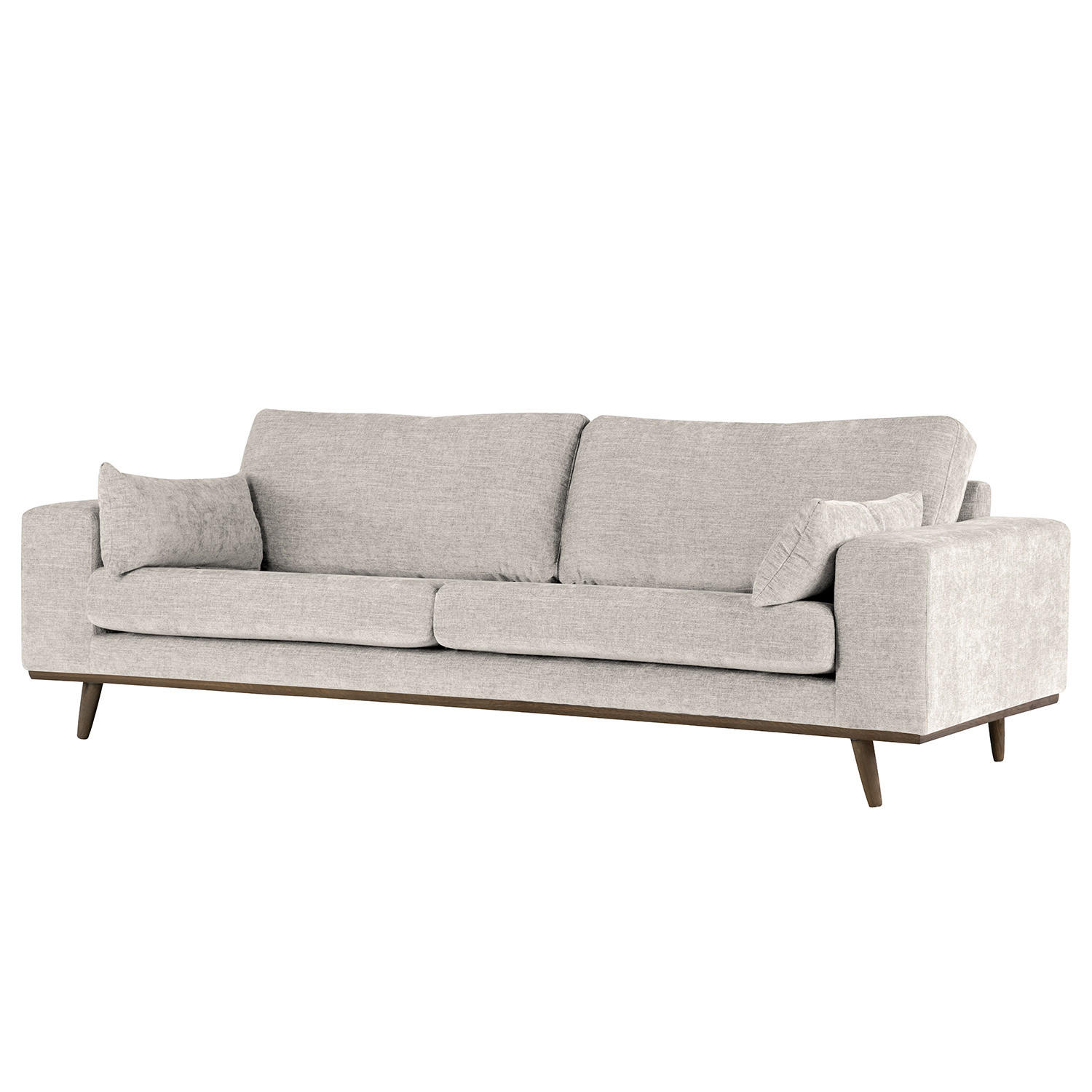 3-SITZER SOFA - Grau, Textil (237/81/88cm) - home24