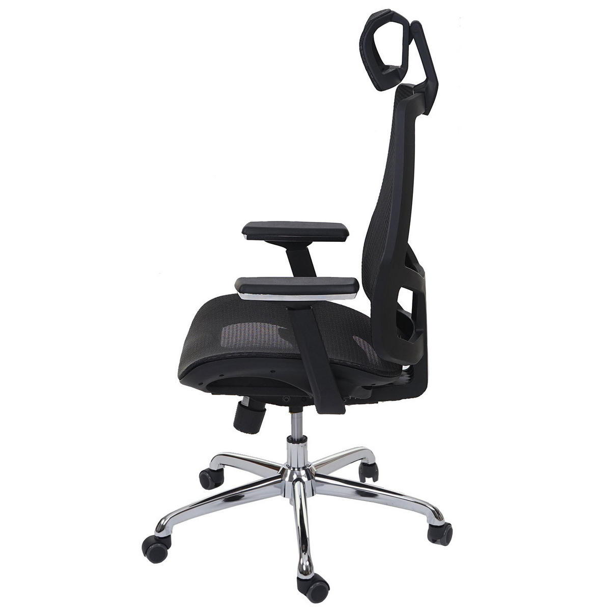 BÜROSTUHL Schwarz, Schwarz - Schwarz, Textil (65/120/62cm) - MCW